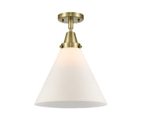 Caden Semi-Flush Mount Brushed Satin Nickel