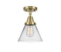 Caden Semi-Flush Mount Brushed Satin Nickel
