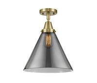 Caden Semi-Flush Mount Brushed Satin Nickel