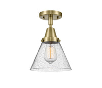 Caden Semi-Flush Mount Brushed Satin Nickel