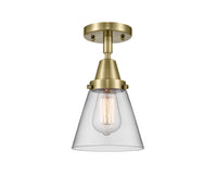 Caden Semi-Flush Mount Brushed Satin Nickel