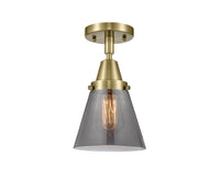 Caden Semi-Flush Mount Brushed Satin Nickel