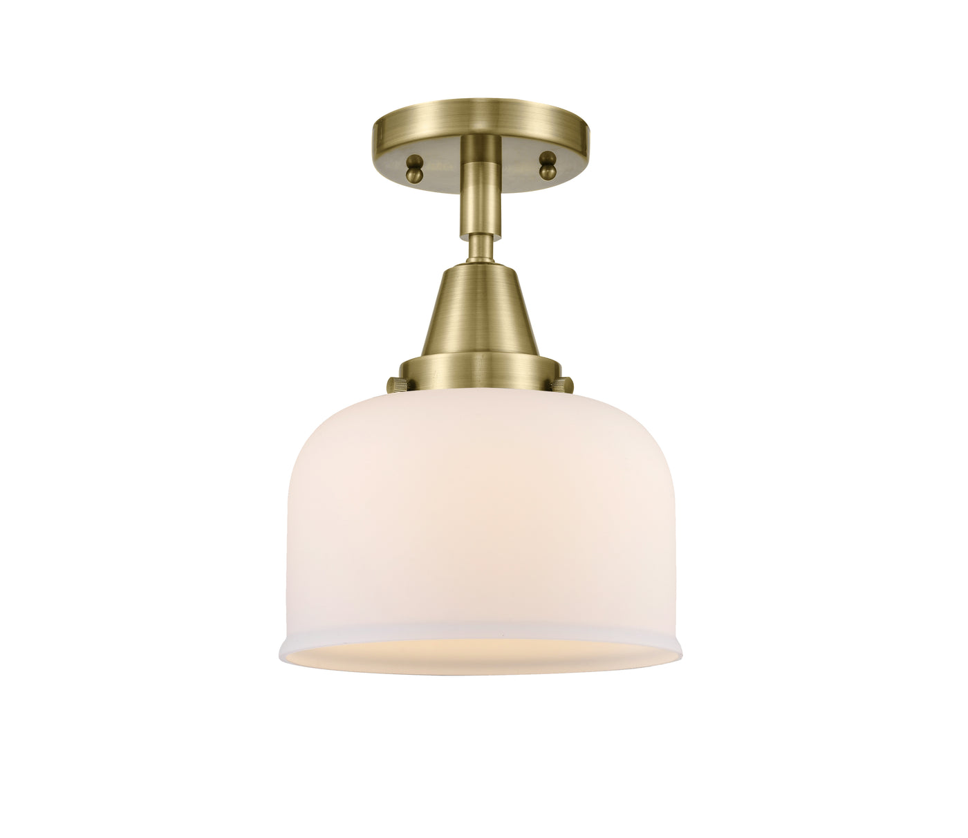 Caden Semi-Flush Mount Brushed Satin Nickel