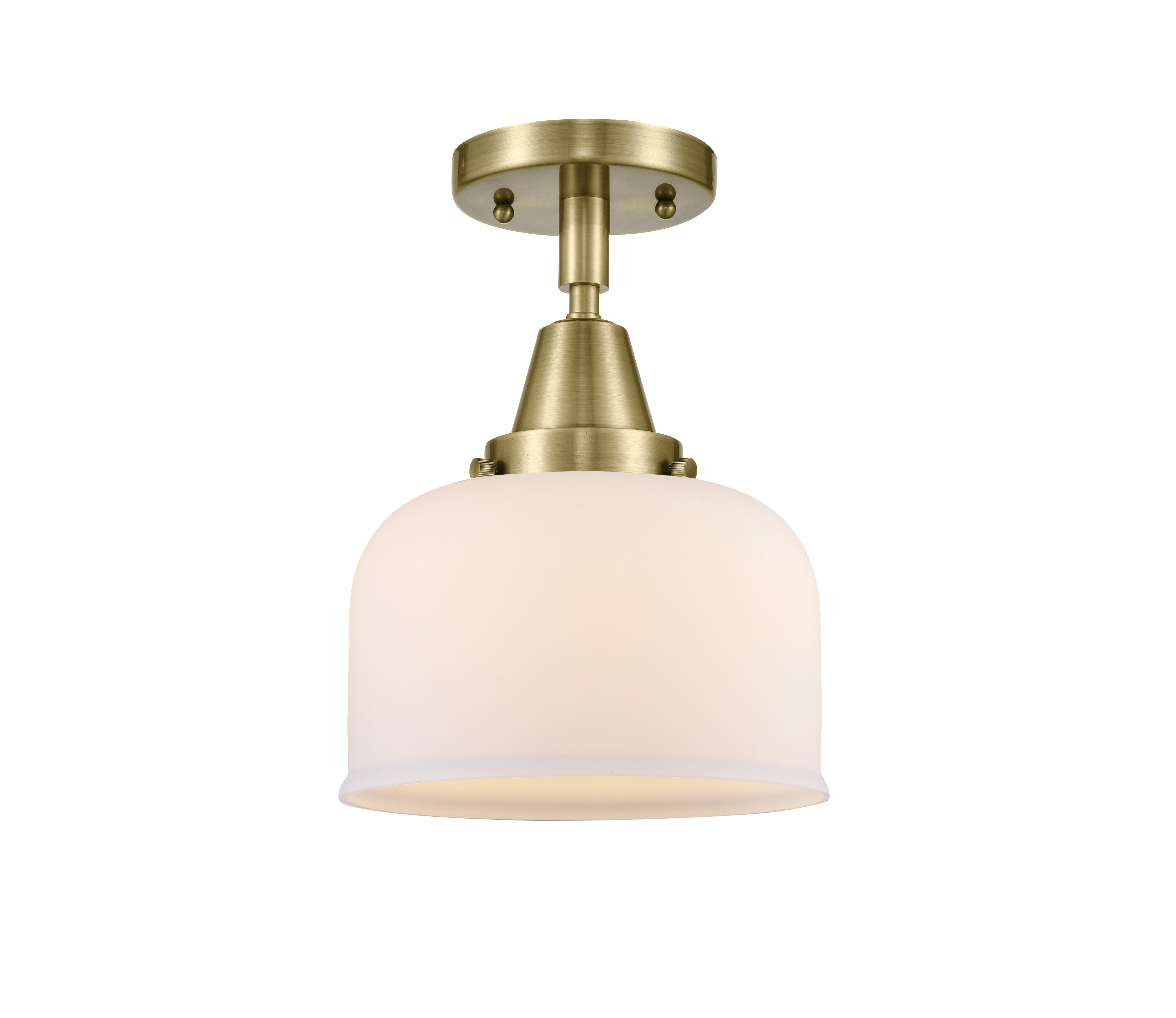 Caden Semi-Flush Mount Brushed Satin Nickel