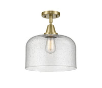 Caden Semi-Flush Mount Brushed Nickel Steel
