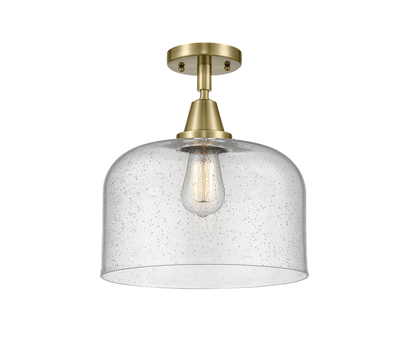 Caden Semi-Flush Mount Brushed Nickel