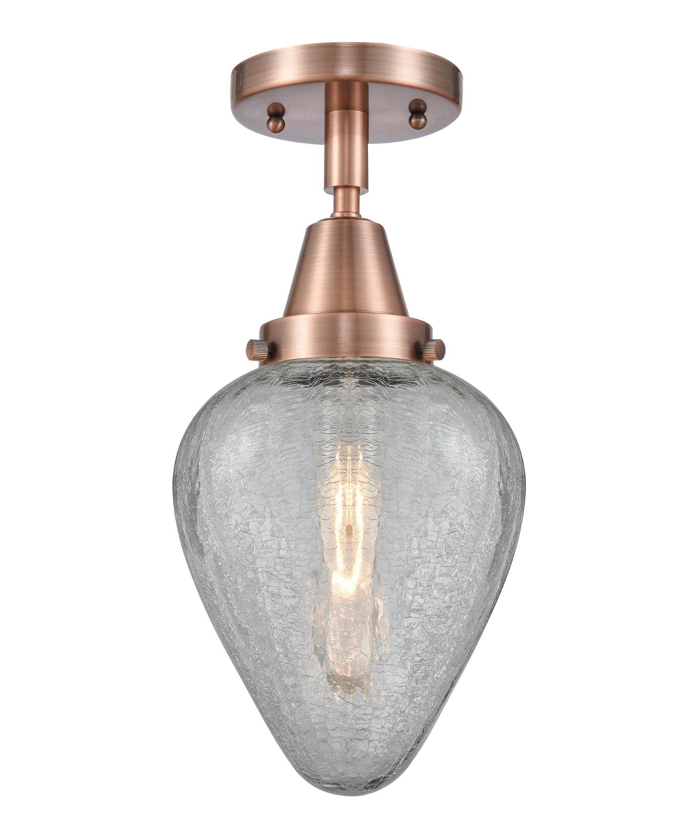 Caden Semi-Flush Mount Brushed Satin Nickel