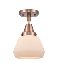 Caden Semi-Flush Mount Brushed Satin Nickel