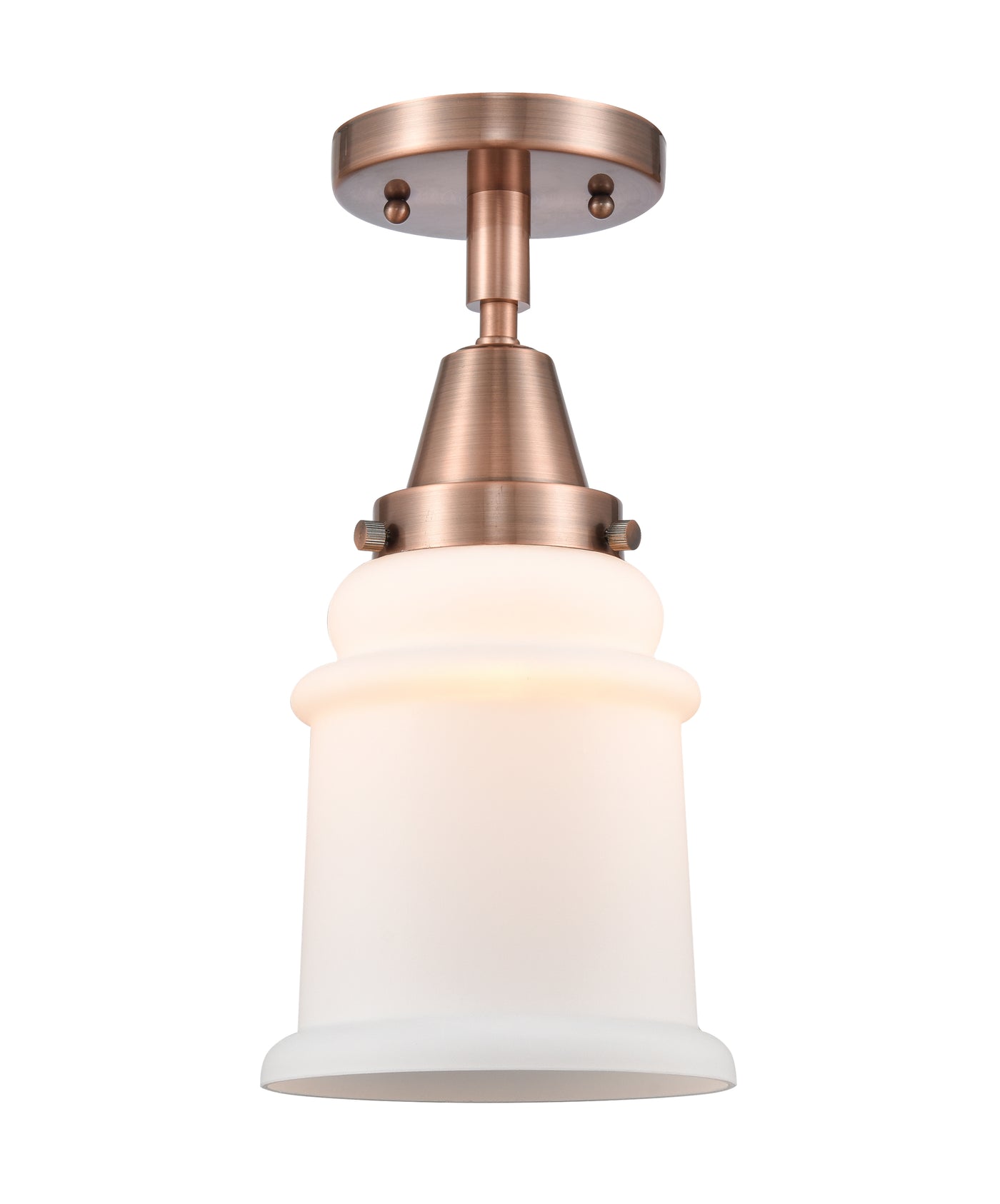 Caden Semi-Flush Mount Brushed Satin Nickel