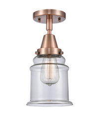 Caden Semi-Flush Mount Brushed Satin Nickel