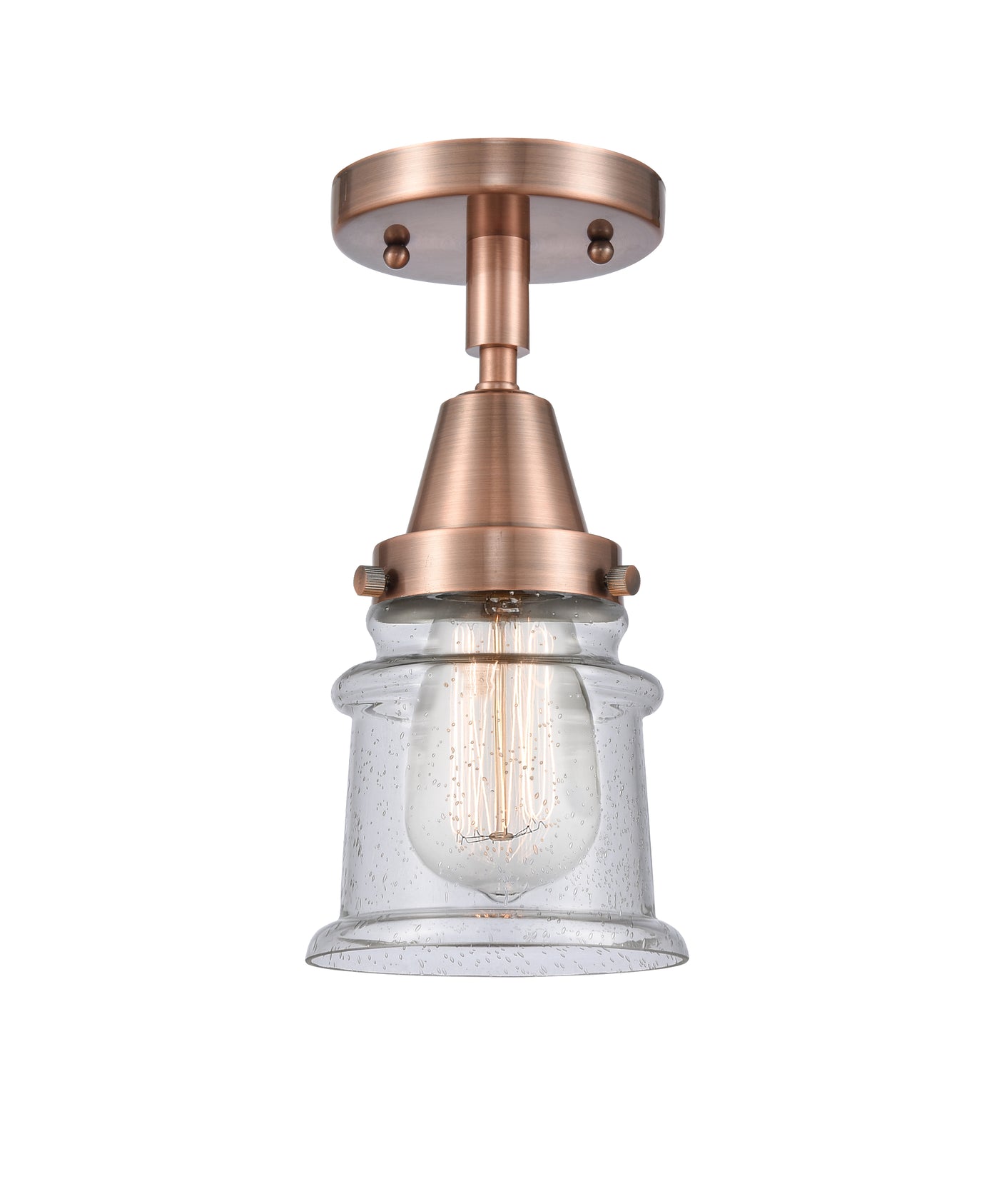 Caden Semi-Flush Mount Brushed Satin Nickel