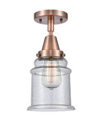 Caden Semi-Flush Mount Brushed Satin Nickel