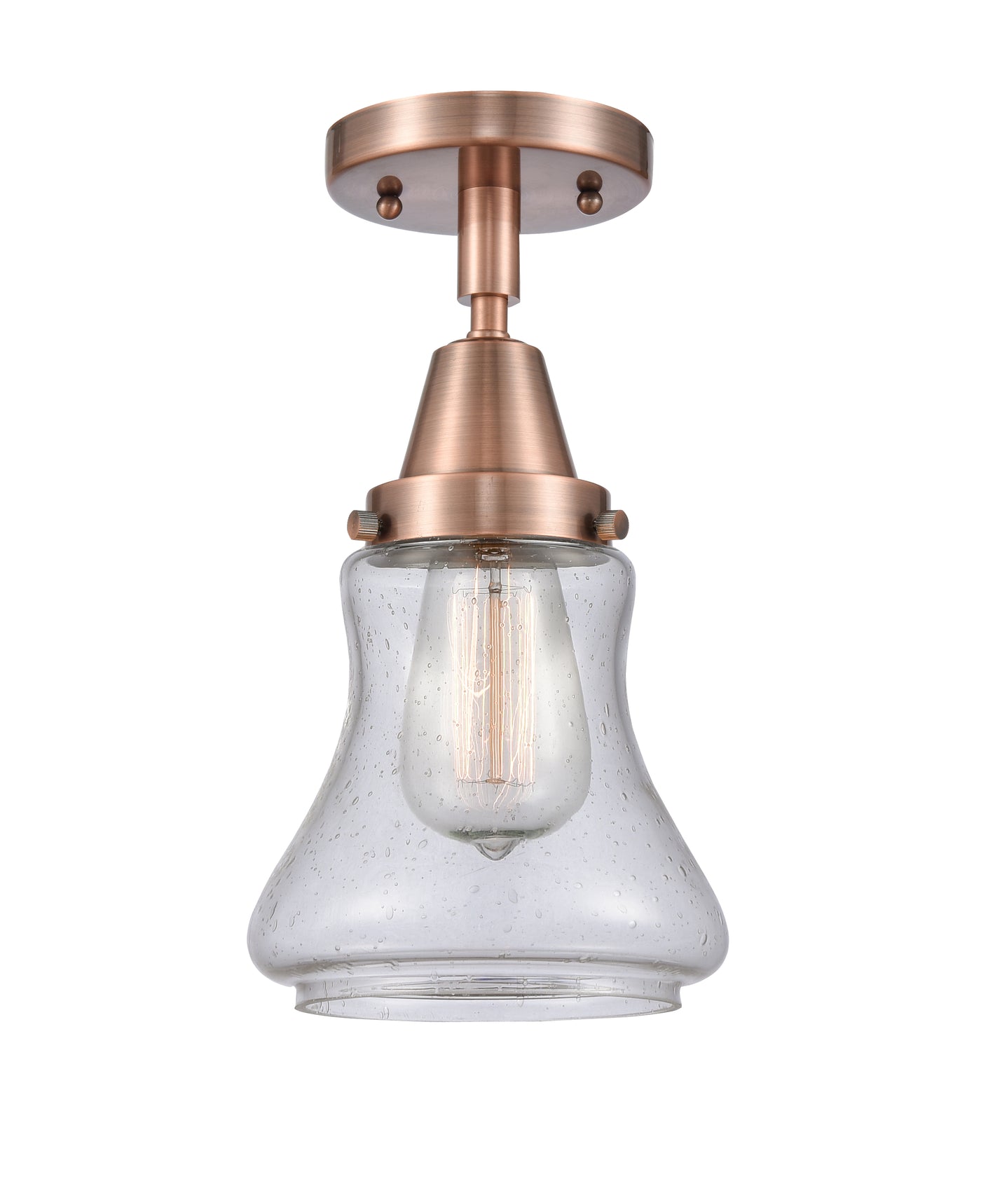 Caden Semi-Flush Mount Brushed Satin Nickel