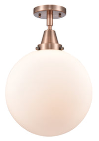 Caden Semi-Flush Mount Brushed Satin Nickel