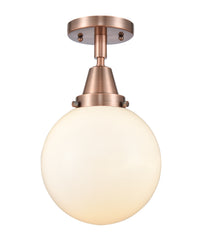 Caden Semi-Flush Mount Brushed Satin Nickel