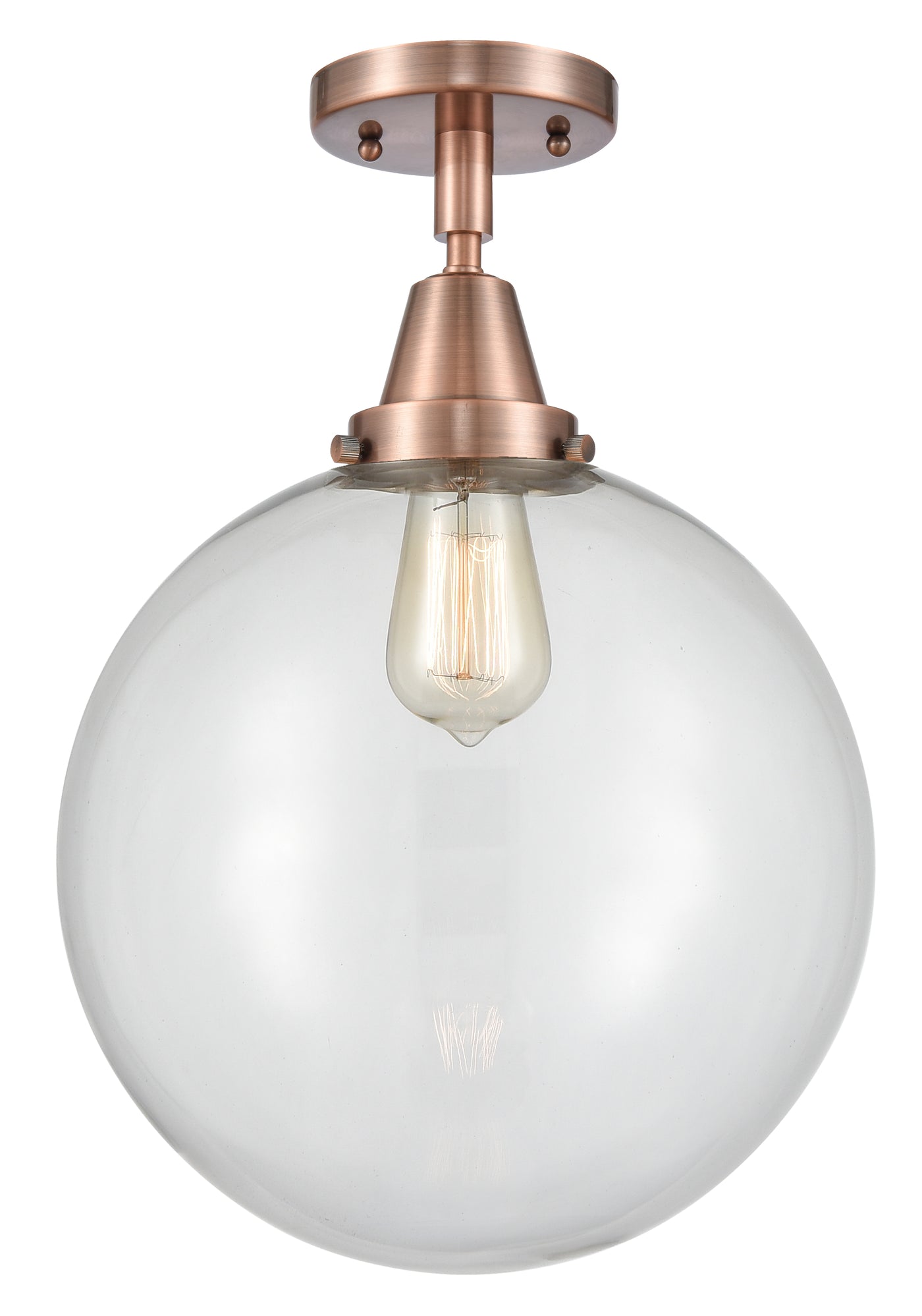 Caden Semi-Flush Mount Brushed Satin Nickel