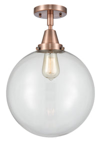 Caden Semi-Flush Mount Brushed Satin Nickel