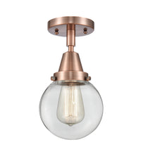 Caden Semi-Flush Brushed Satin Nickel