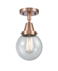 Caden Semi-Flush Brushed Satin Nickel