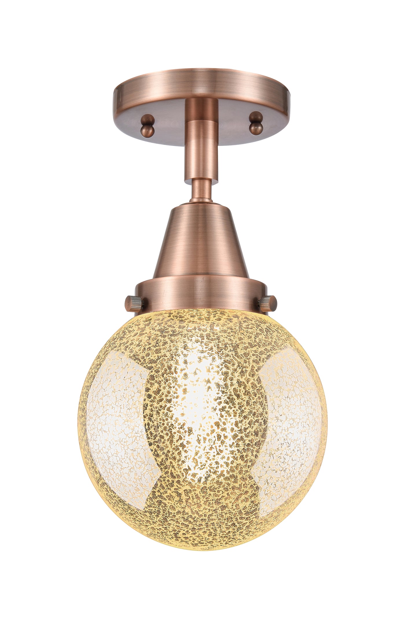 Caden Semi-Flush Brushed Satin Nickel