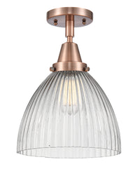 Caden Semi-Flush Mount Brushed Satin Nickel