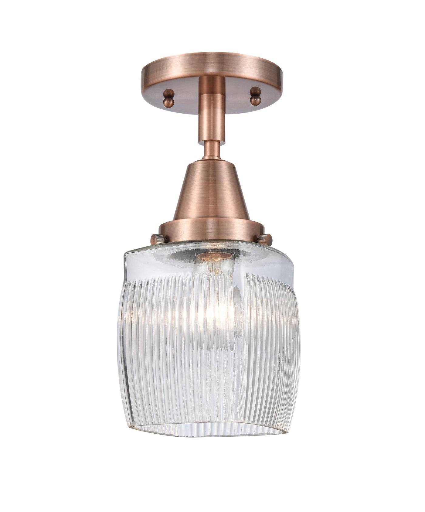 Caden Semi-Flush Mount Brushed Satin Nickel