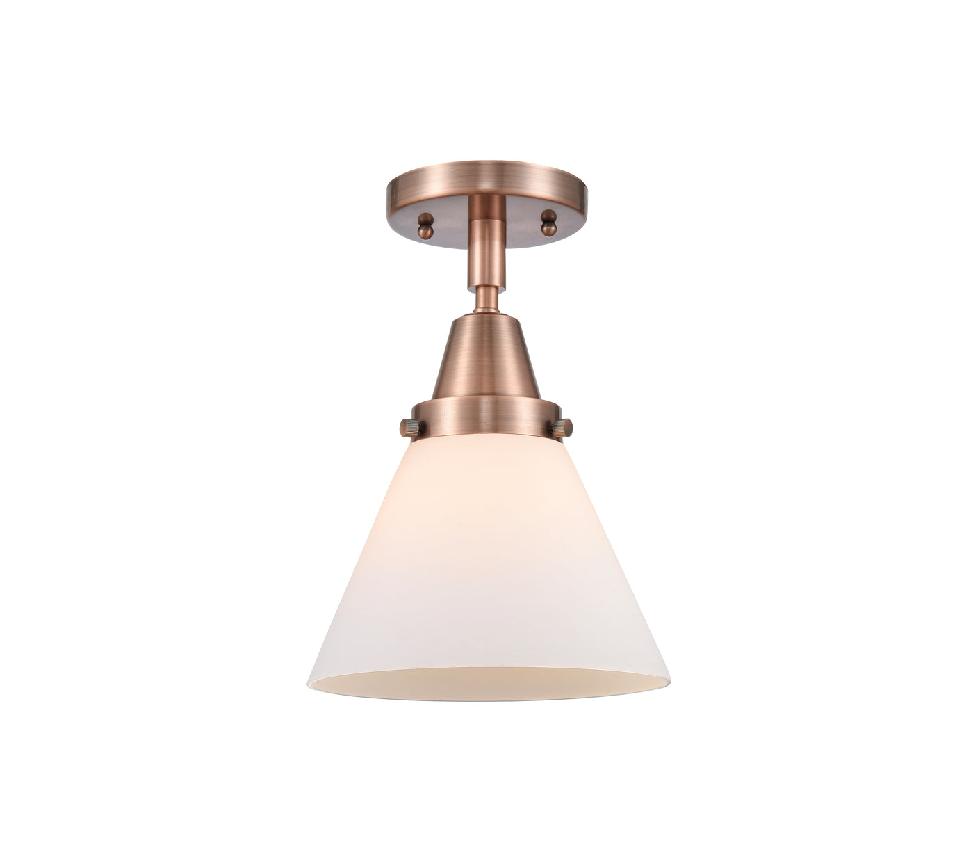 Caden Semi-Flush Mount Brushed Satin Nickel
