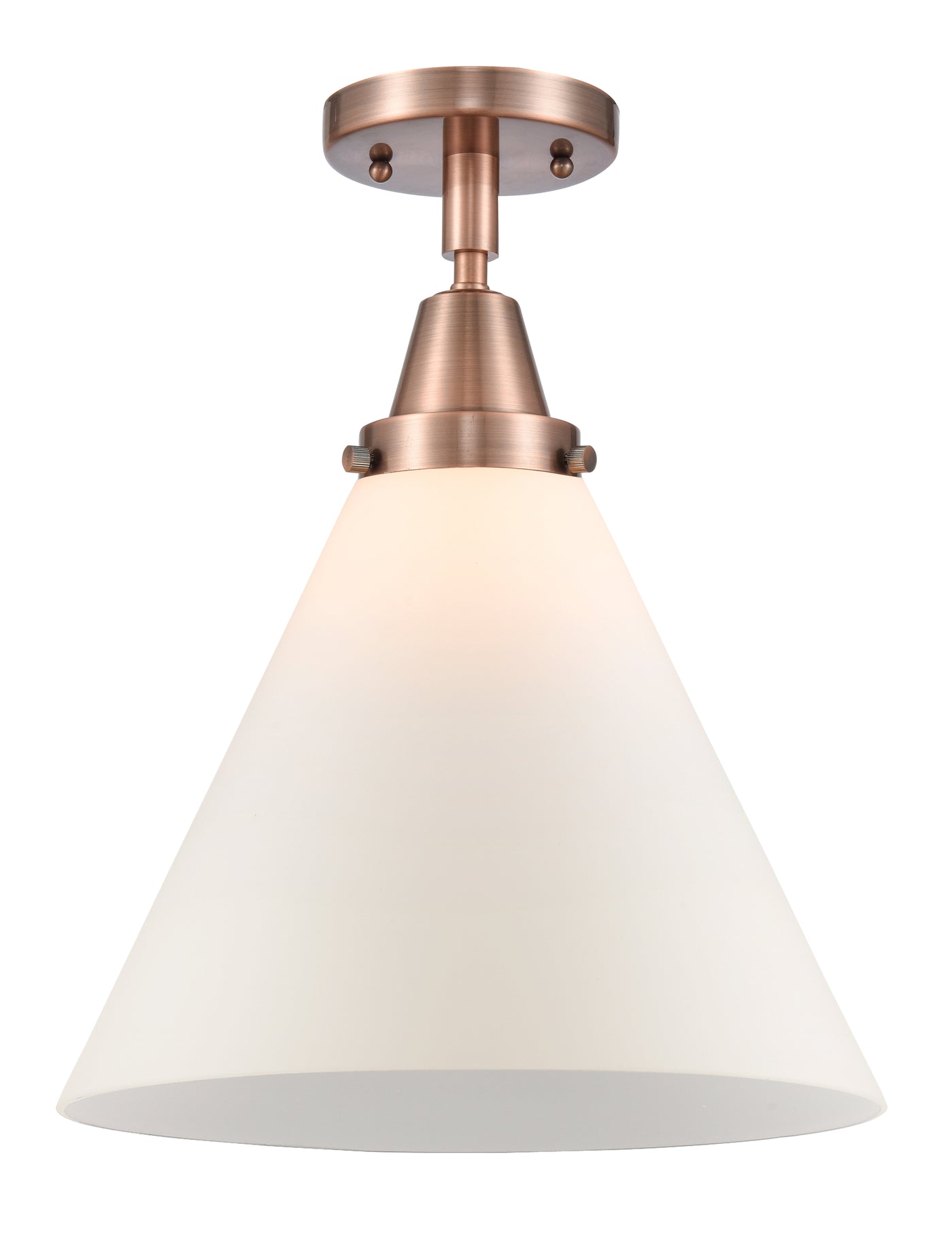 Caden Semi-Flush Mount Brushed Satin Nickel