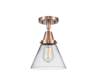 Caden Semi-Flush Mount Brushed Satin Nickel