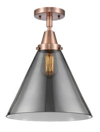 Caden Semi-Flush Mount Brushed Satin Nickel