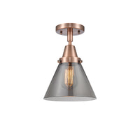 Caden Semi-Flush Mount Brushed Satin Nickel