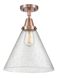 Caden Semi-Flush Mount Brushed Satin Nickel