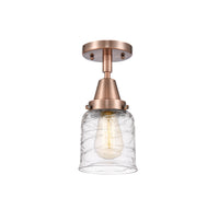 Caden Semi-Flush Mount Brushed Satin Nickel