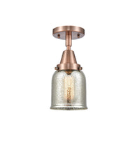 Caden Semi-Flush Mount Satin Nickel 12"