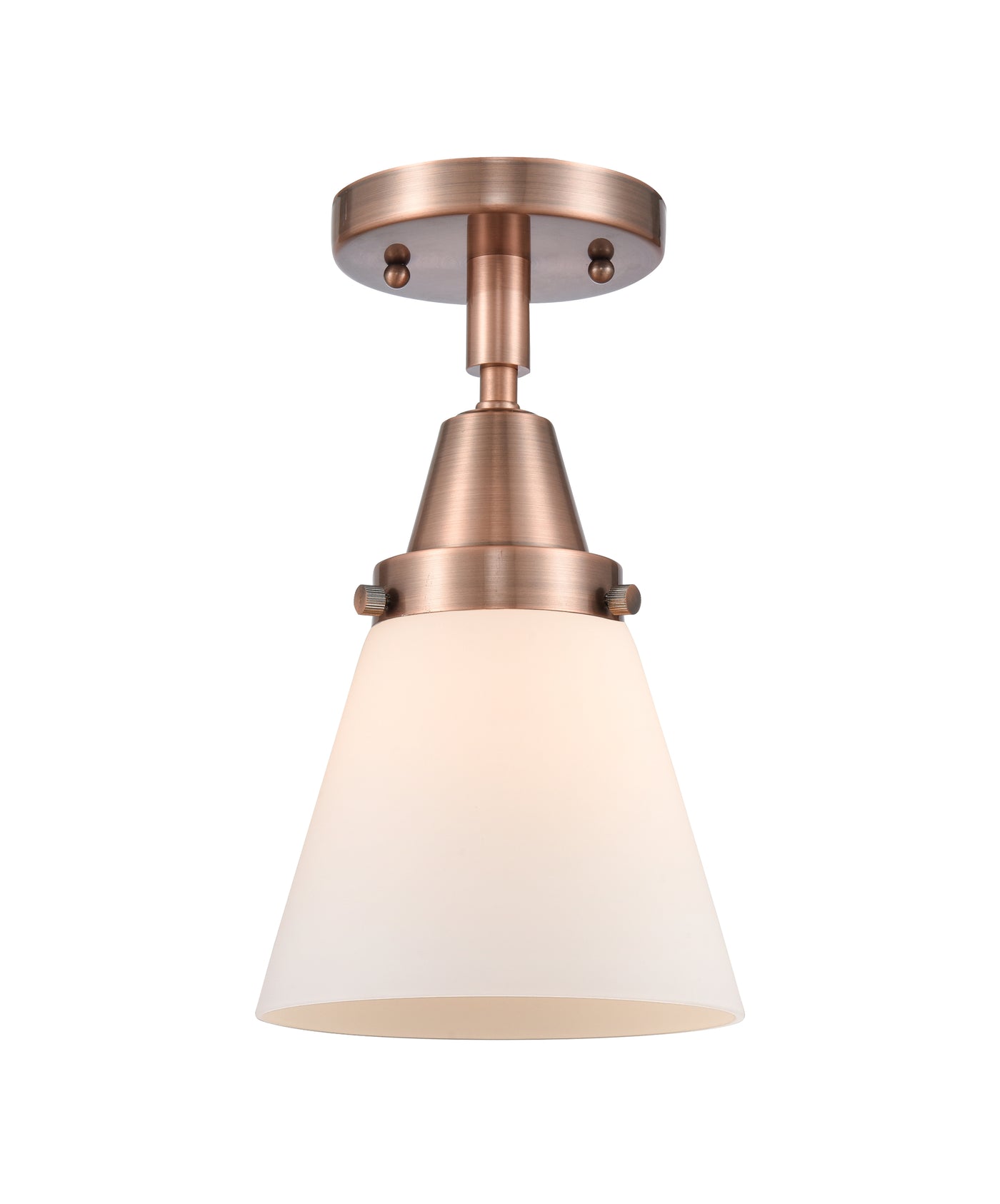 Caden Semi-Flush Mount Brushed Satin Nickel