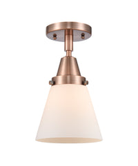 Caden Semi-Flush Mount Brushed Satin Nickel