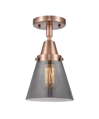 Caden Semi-Flush Mount Brushed Satin Nickel