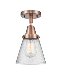 Caden Semi-Flush Mount Brushed Satin Nickel
