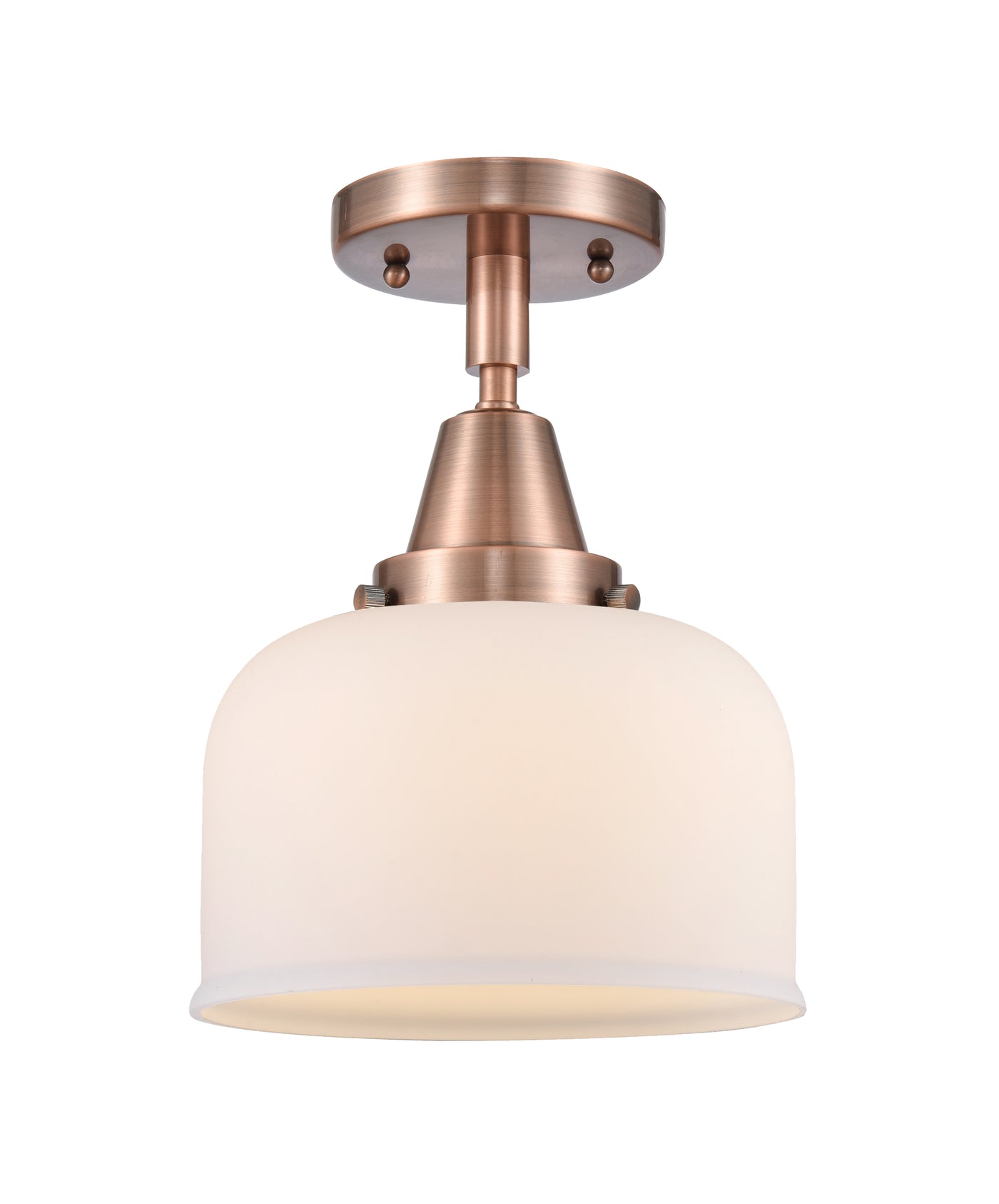 Caden Semi-Flush Mount Brushed Satin Nickel