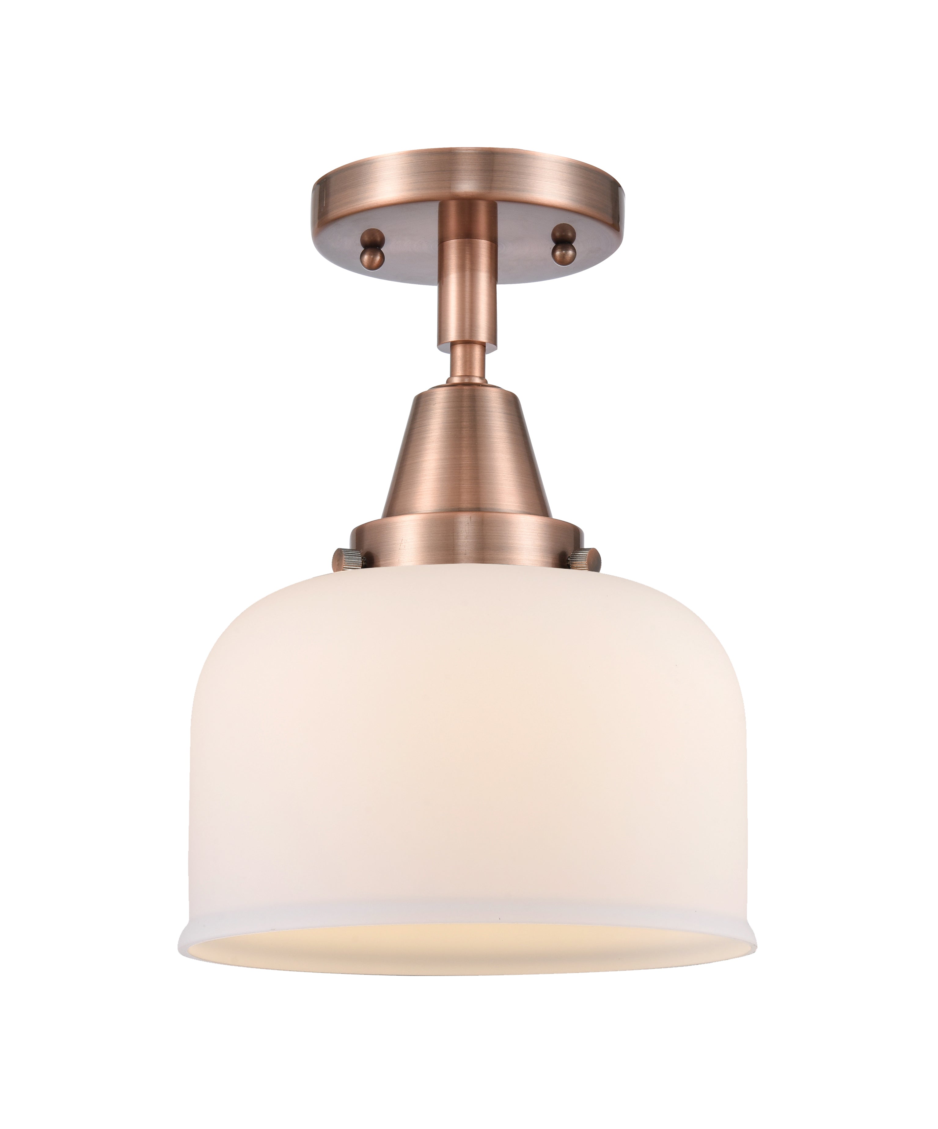 Caden Semi-Flush Mount Brushed Satin Nickel