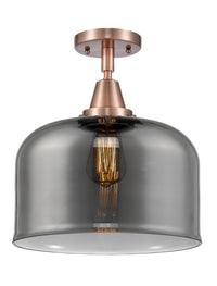 Caden Semi-Flush Mount Brushed Nickel Steel