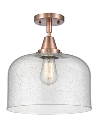 Caden Semi-Flush Mount Brushed Nickel Steel