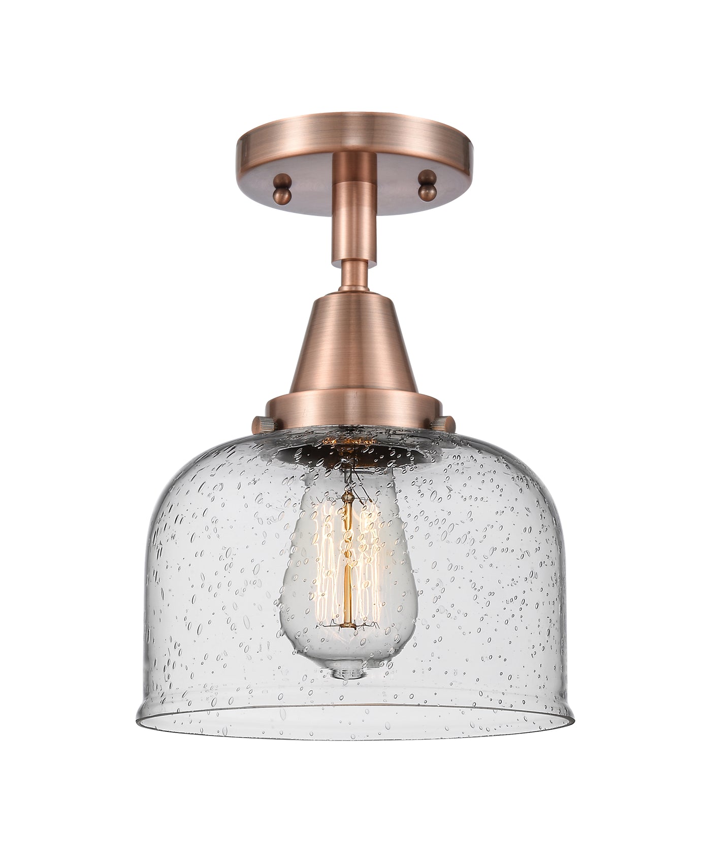 Caden Semi-Flush Mount Brushed Satin Nickel