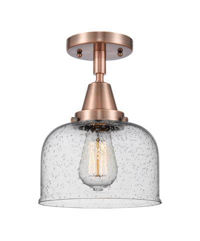 Caden Semi-Flush Mount Brushed Satin Nickel