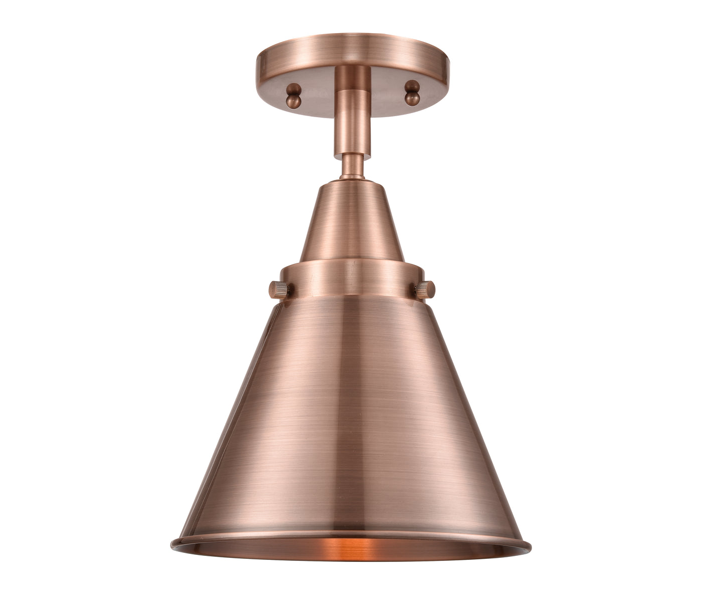 Caden Semi-Flush Mount Brushed Satin Nickel
