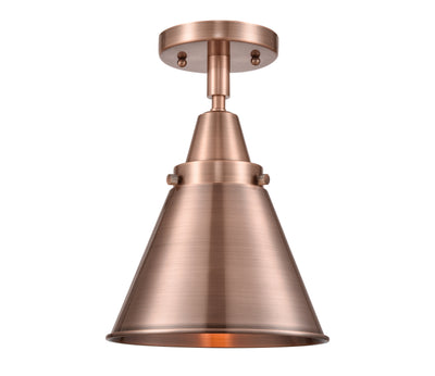 Caden Semi-Flush Mount Satin Nickel