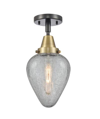 Caden Semi-Flush Mount Brushed Satin Nickel