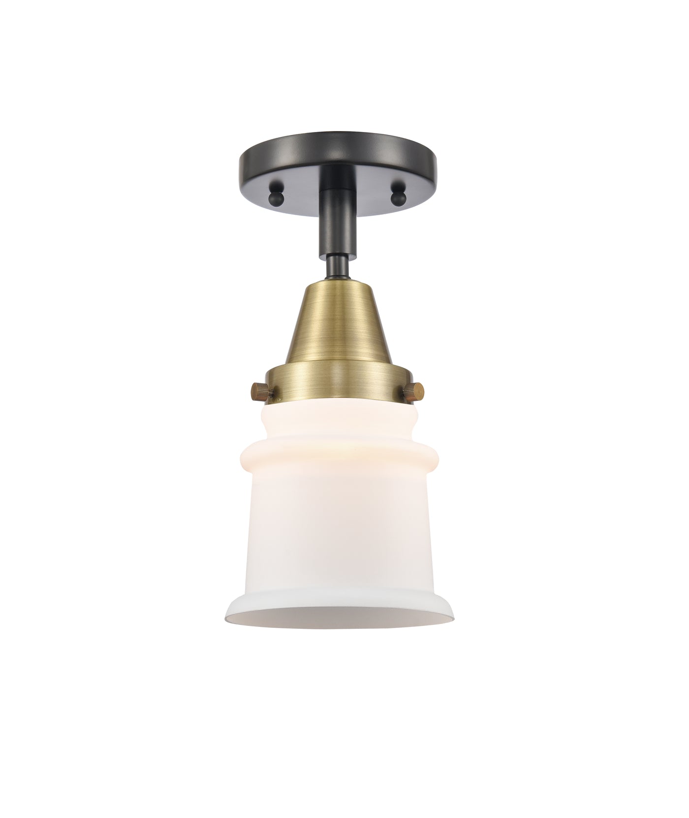 Caden Semi-Flush Mount Brushed Satin Nickel