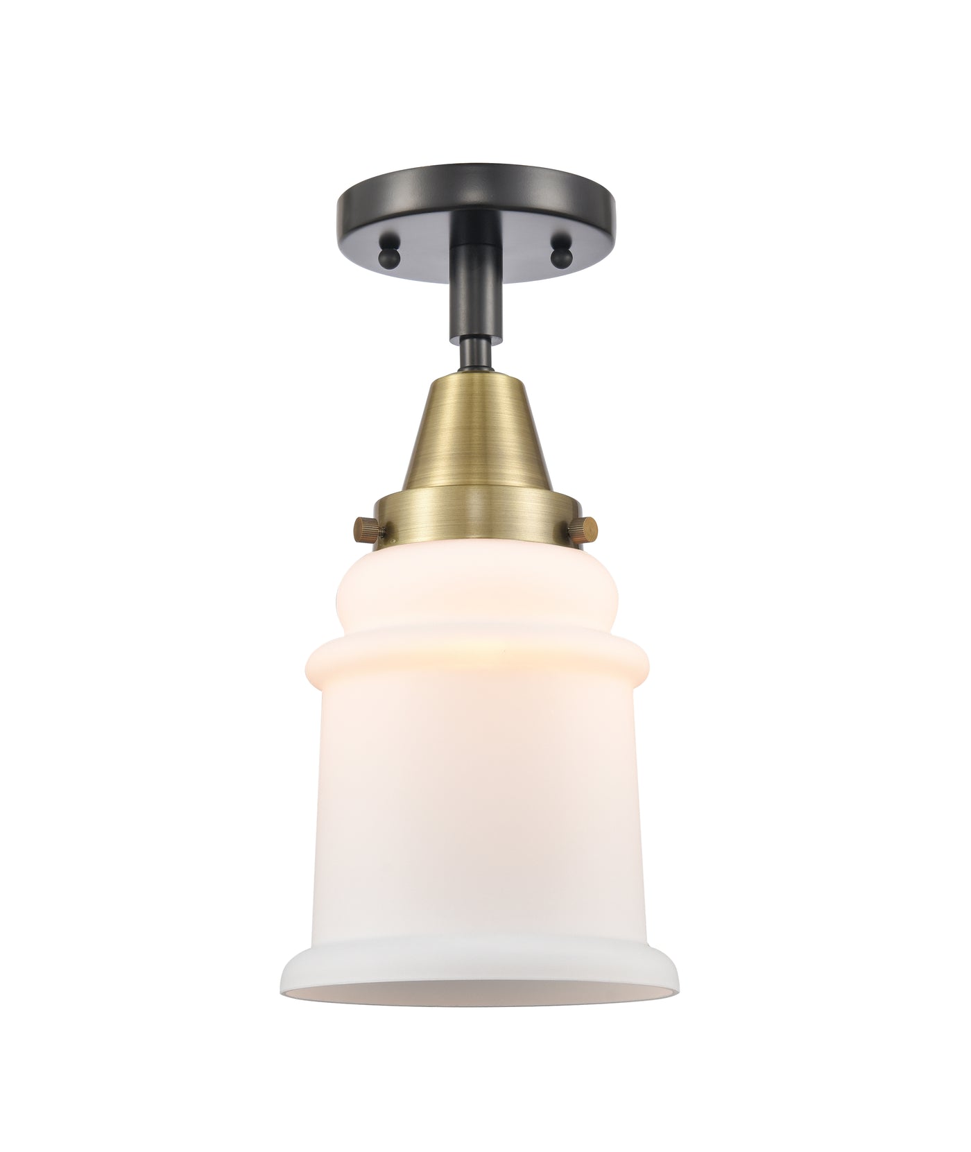 Caden Semi-Flush Mount Brushed Satin Nickel