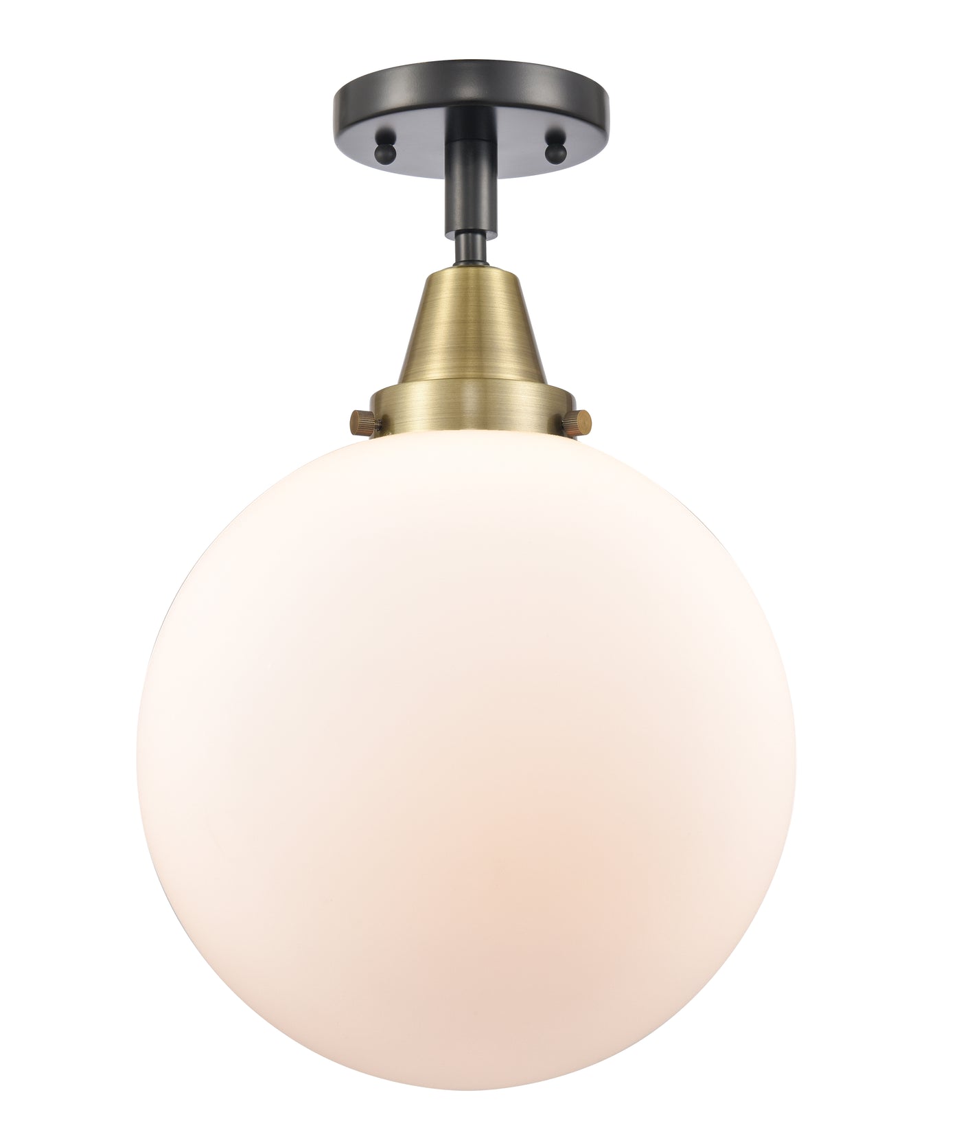 Caden Semi-Flush Mount Brushed Satin Nickel